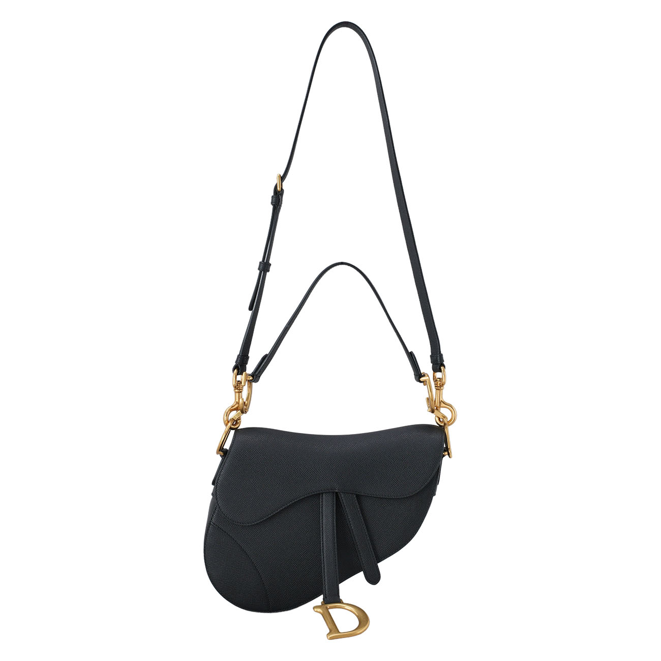 CHRISTIAN DIOR(USED)크리스찬디올 새들백 미듐